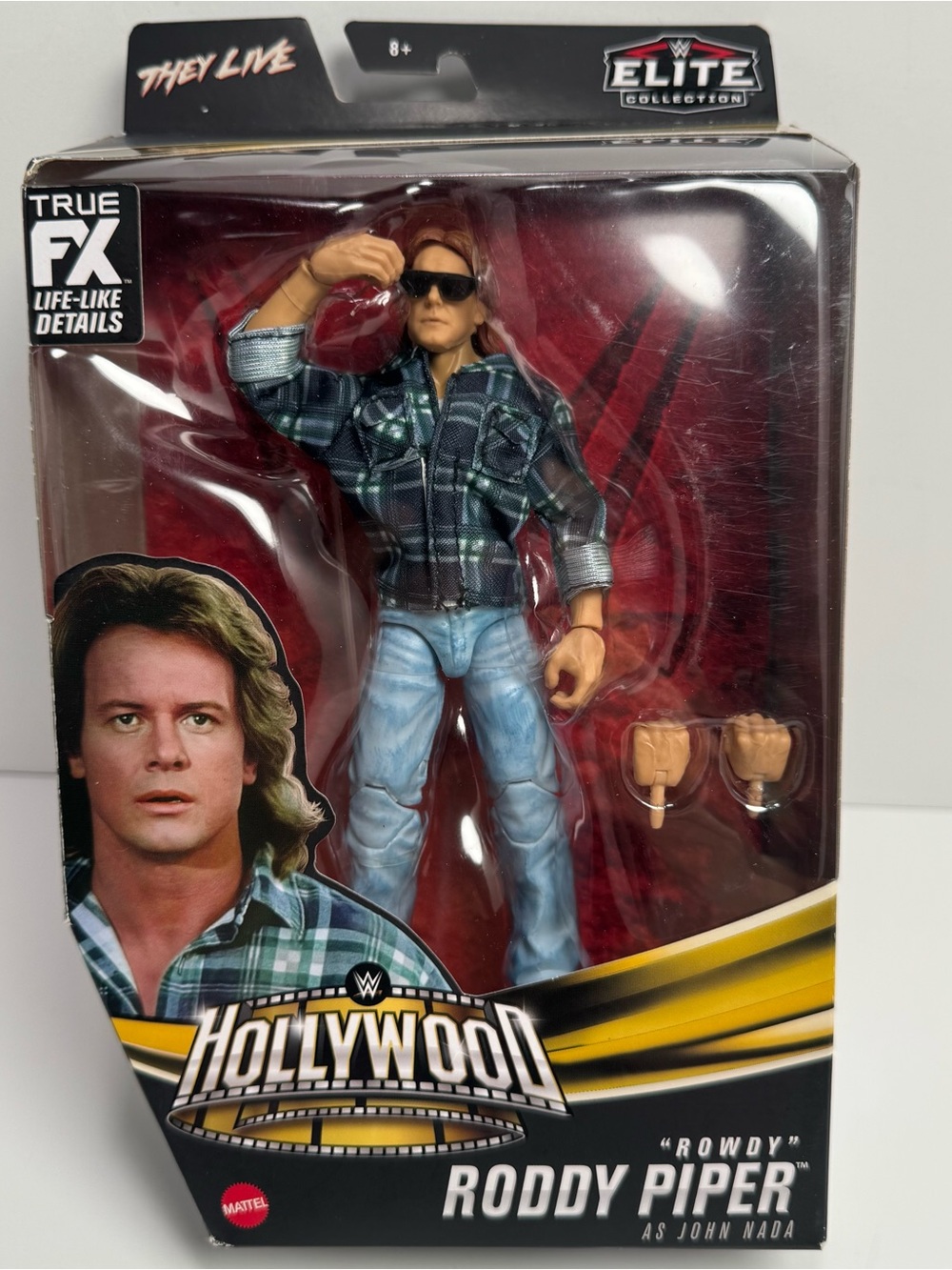 WWE Elite Roddy Piper They Live John Nada Action Figure Mattel